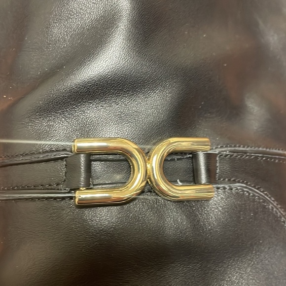 Express leather buckle heeled tall boots size 9 - Picture 8 of 16